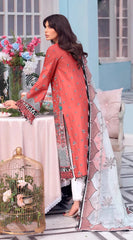Anaya By Kiran Chaudhry 3 Piece Unstitched Embroidered Lawn Suit - AL22-08 GULNAZ
