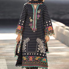 Charizma 3 Pc Unstitched Embroidered Lawn Suit - AN6-09