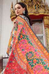 Charizma 3 Pc Stitched Embroidered Linen Suit - ANW6-19