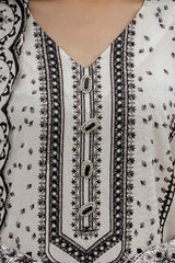 Gul Ahmed 3 Piece Unstitched Embroidered Acrylic Suit with Embroidered Acrylic Dupatta AP-42006