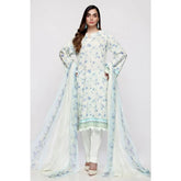 Embroidered Lawn Unstitched 3 Piece Suit BCT-19