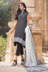 Gul Ahmed 2PC Unstitched Printed Lawn Shirt With Lawn Dupatta BT-12007
