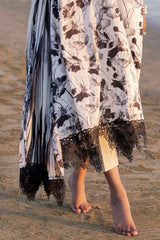 Gul Ahmed 2 Piece Unstitched Printed Lawn Suit BT-52001
