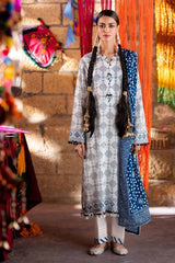 Gul Ahmed 3 Piece Unstitched Printed Lawn Suit CL-42316 B