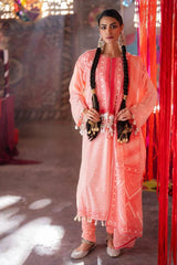 Gul Ahmed 3 Piece Unstitched Lacquer Printed Lawn Suit CL-52179 A