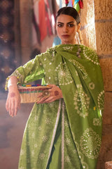 Gul Ahmed 3 Piece Unstitched Lacquer Printed Lawn Suit CL-52403 A