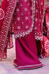 Gul Ahmed 3 Piece Unstitched Lacquer Printed Lawn Suit CL-52403 B