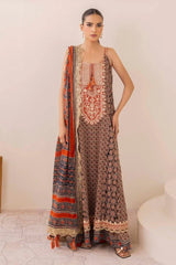 Gul Ahmed 3 Piece Unstitched Embroidered Printed Lawn Suit CL-52658