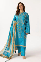 Gul Ahmed 3 Piece Unstitched Printed Lawn Suit CL-52668