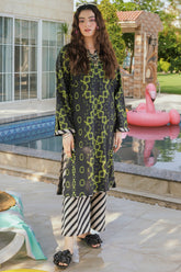 Charizma 2 Pc Stitched Embroidered Cotton Suit - CPM-5-218Z