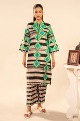 Charizma 2 Pc Stitched Printed Cotton Suit - CPM-5-65Z