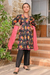Amna Khadija 3 Piece Gurya Eid Milan - Girls Party Time this Bari Eid D-03