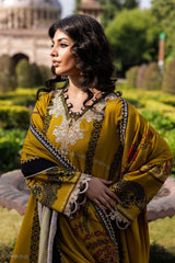 Charizma 3 Pc Stitched Embroidered Staple Suit - DSCW5-24