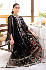 Gul Ahmed 3 Piece Unstitched Embroidered Chiffon Suit with Embroidered Chiffon Dupatta FE-52081