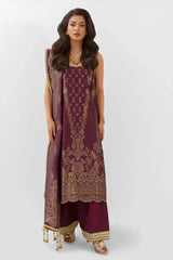 Gul Ahmed 3 Piece Unstitched Jacquard Suit FE-52151