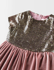 Beechtree 1 Piece Kid's Stylish frock - FGFRI-521-01-B-PINK