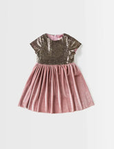 Beechtree 1 Piece Kid's Stylish frock - FGFRI-521-01-B-PINK