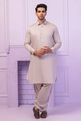 BONANZA MEN'S 2 PIECE ALBASTER-COTTON-SHALWAR SUIT - GSSR24-016