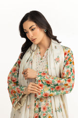 Gul Ahmed 3 Piece Ready to Wear Printed with Embroidered Lawn Suit - IUSTKSD-2135