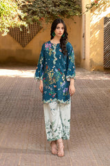 Dhaga 2 Piece Ready to Wear Printed Suit - Juneau