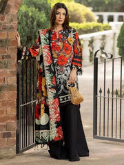 Gul Ahmed 3 Piece Unstitched Mehsuri Stripe Khaddar Suit K-52021