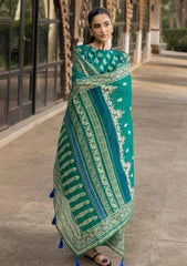 Gul Ahmed 3 Piece Unstitched Printed Stripe Khaddar Suit K-52080