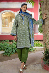Gul Ahmed 3 Piece Unstitched Printed Khaddar Suit SD-52217