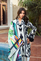 Gul Ahmed 3 Piece Unstitched Printed Khaddar Suit SD-52242