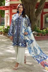 Gul Ahmed 3 Piece Unstitched Printed Khaddar Suit SD-52244