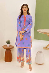 Gul Ahmed 2PC Printed Cambric Unstitched Suit TCN-32010