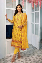 Gul Ahmed 2PC Unstitched Printed Lawn Suit TL-22035 B