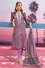 Gul Ahmed 2PC Lawn Printed Unstitched Suit TL-32080 B