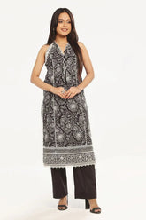 Gul Ahmed 2 Piece Unstitched Embroidered Lawn Shirt with Dyed Trouser TL-52090