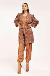 Gul Ahmed 2PC Unstitched Printed Linen Suit VT-42008