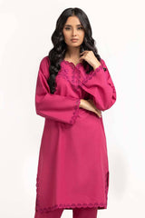 Gul Ahmed 02 Piece Stitched Silk Embroidered Shirt And Trouser WGK-SKS-DE-2760