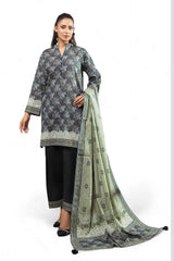 Gul Ahmed 3 Piece Unstitched Khaddar Suit With Dupatta WNS-52093
