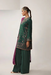 Asim Jofa 3 Piece Unstitched Embroidered Silk Suit - AJULO-06