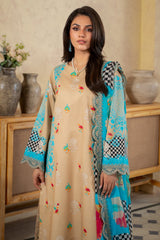 Charizma 3 Pc Stitched Printed Lawn Suit - AS4-43