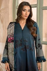Charizma 3 Pc Stitched Embroidered Staple Suit - AWE5-11
