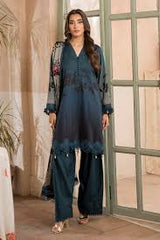 Charizma 3 Pc Stitched Embroidered Staple Suit - AWE5-11