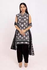 Gul Ahmed 3 Piece Unstitched Printed Lawn Suit B-52013