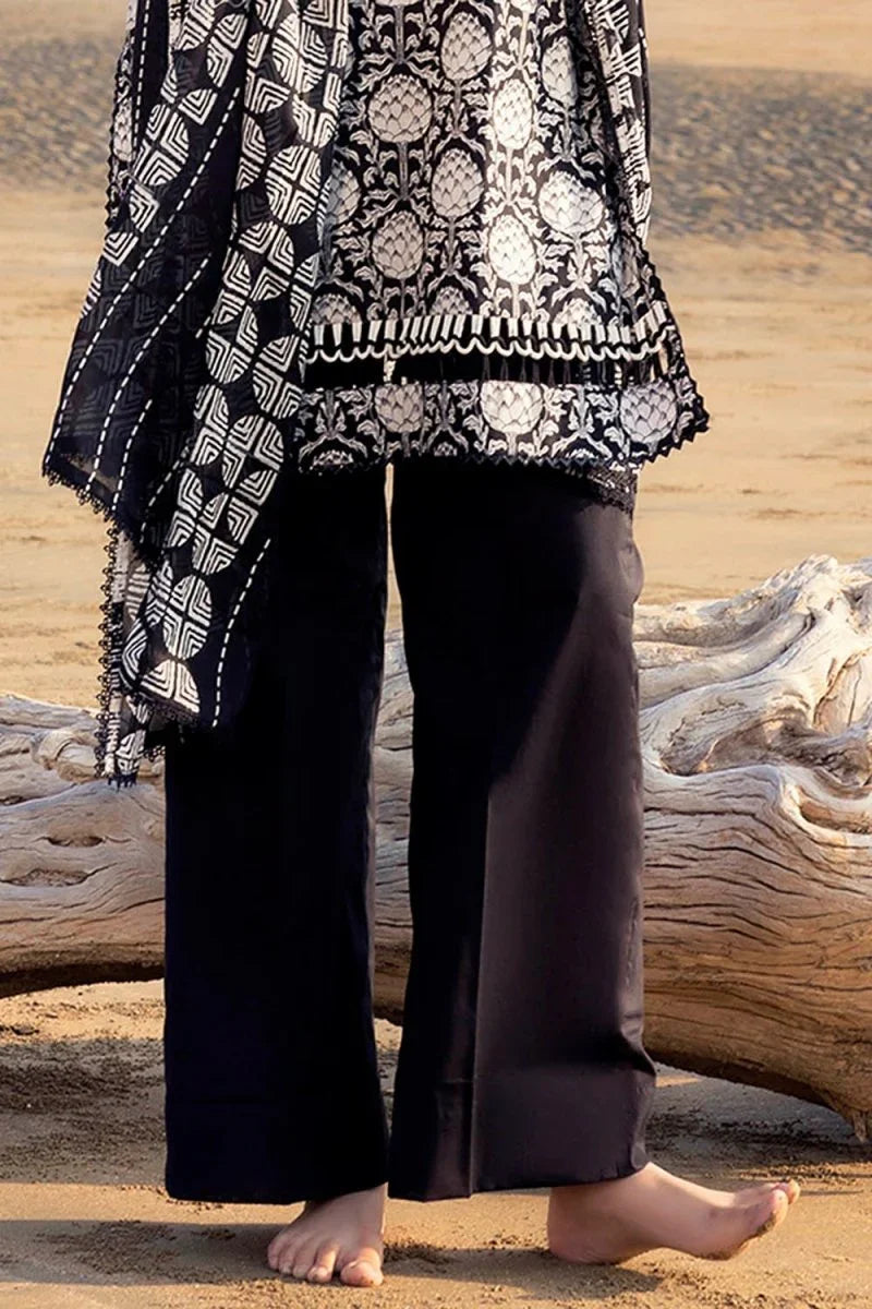 Gul Ahmed 3 Piece Unstitched Printed Lawn Suit B-52013