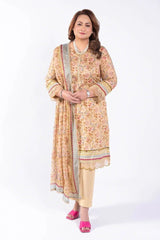 Gul Ahmed 3 Piece Unstitched Printed Chiffon Dupatta BM-52006