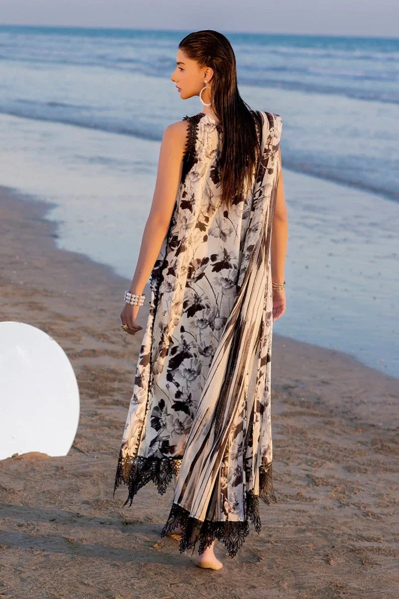 Gul Ahmed 2 Piece Unstitched Printed Lawn Suit BT-52001