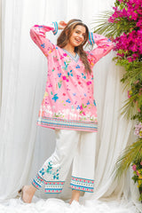 Dhaga 2 Piece Ready to Wear Printed Suit - Bloom