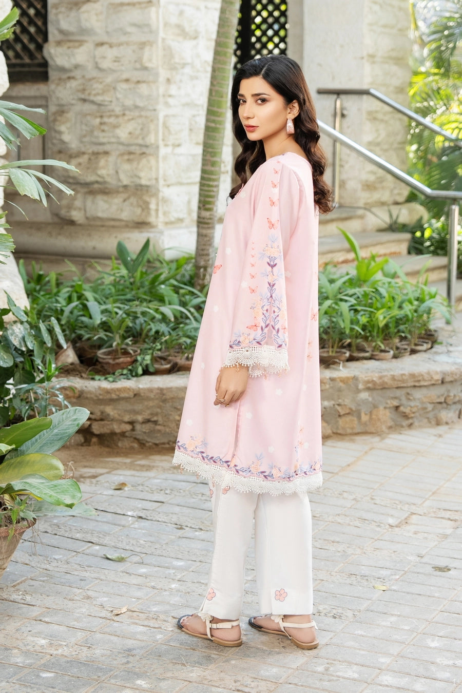 Dhaga 2 Piece Ready to Wear Printed Suit - Blushe