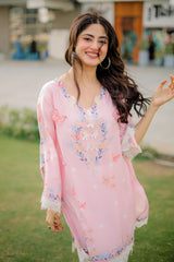 Dhaga 2 Piece Ready to Wear Printed Suit - Blushe
