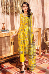 Gul Ahmed 3PC Digital Printed Lawn Stitched Suit CL-12012 A
