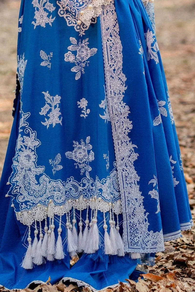 Gul Ahmed 3 Piece Unstitched Lacquer Printed Lawn Suit CL-42311