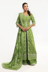 Gul Ahmed 3 Piece Unstitched Lacquer Printed Lawn Suit CL-52403 A